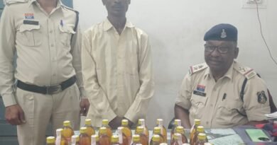 *अवैध रूप से शराब के साथ आरोपी सूरज साहू गिरफ्तार*