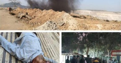 *दीपका एसईसीएल की लापरवाही ने ली ग्रामीण रेकीं निवशी ग्रामीण लखन पटेल की जान, सुरक्षा मापदंड नियमों को ताक पर रखकर हो रही हैवी ब्लास्टिंग के खिलाफ फूटा ग्रामीणों का गुस्सा,​ऊर्जाधानी भूविस्थापित किसान कल्याण समिति ने की 50 लाख मुआवजा और स्थायी नौकरी की मांग,दोषियों पर एफआईआर दर्ज किया जाए -कुलदीप*