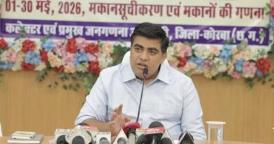 *कलेक्टर कुणाल दुदावत ने ली कलेक्टर सभागृह में प्रेस वार्ता, जनगणना की तैयारियों और प्रक्रिया पर दी विस्तृत जानकारी’  आम नागरिकों से की सक्रिय भागीदारी की अपील, कोरबाजनगणना 2027ः डिजिटल स्व-गणना और सटीक आंकड़ों से मजबूत होगी विकास की नींव*