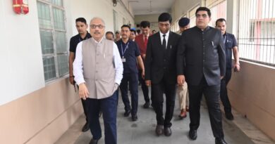 *माननीय मुख्य न्यायमूर्ति श्री रमेश सिन्हा ने किया कोरबा जिला न्यायालय का निरीक्षणः न्यायालयीन व्यवस्थाओं, अधोसंरचना एवं निर्माण कार्यों का लिया जायजा, अधिवक्ता संघ द्वारा न्यायमूर्ति का किया गया सम्मान*